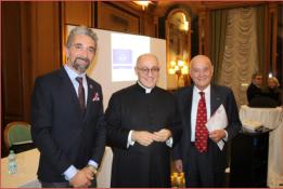 VIII Convegno di Diritto Nobiliare, il Marchese Emilio della Fontanazza, Mons. Luigi Casolini di Sersale, Dr. Aldo Casali