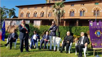 Il Sindaco Franco Mungai a Villa Ginori per Valigia Diplomatica
